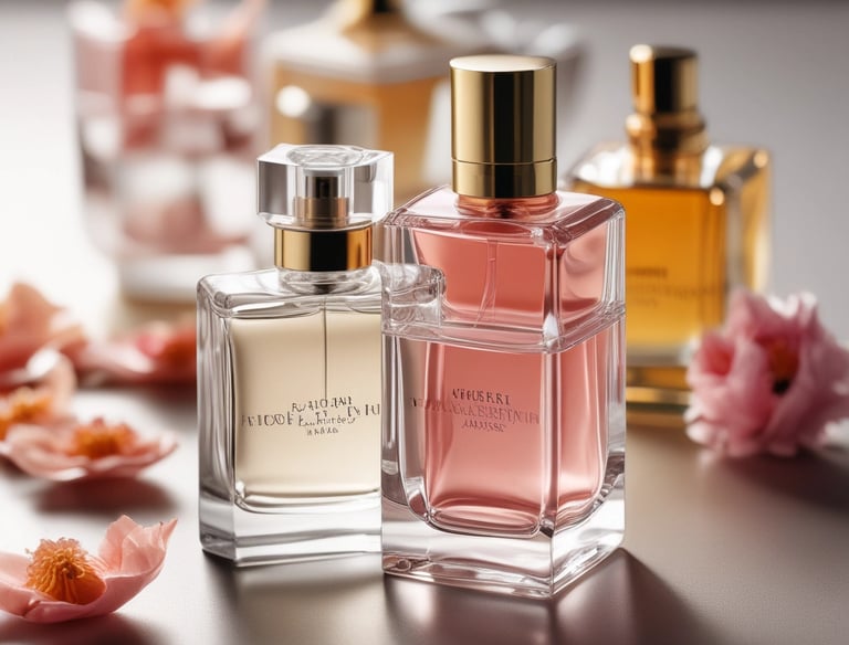 a man riding a skateboard down a street next to tall buildings