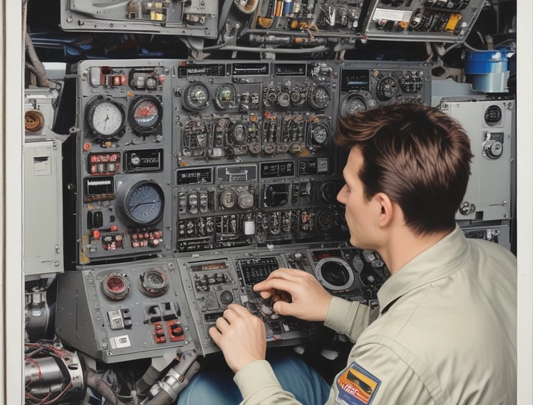 A training session being recorded with soldiers learning equipment use.
