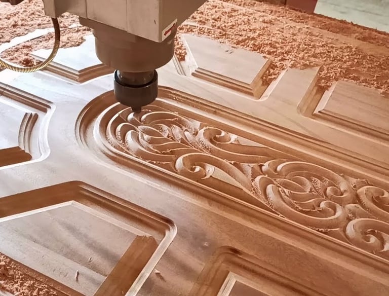wooden cnc work near me