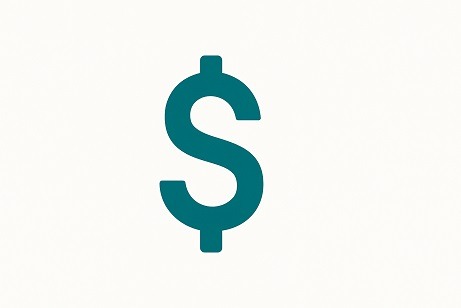 a dollar sign with a dollar sign on it