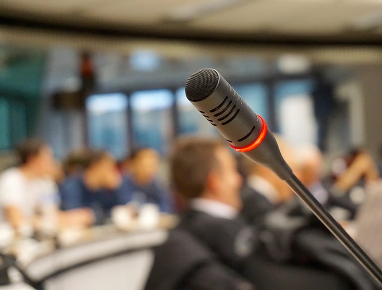 micro de conférence