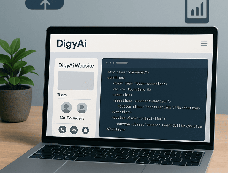 DigyAi Modern responsive website design and development service for business growth