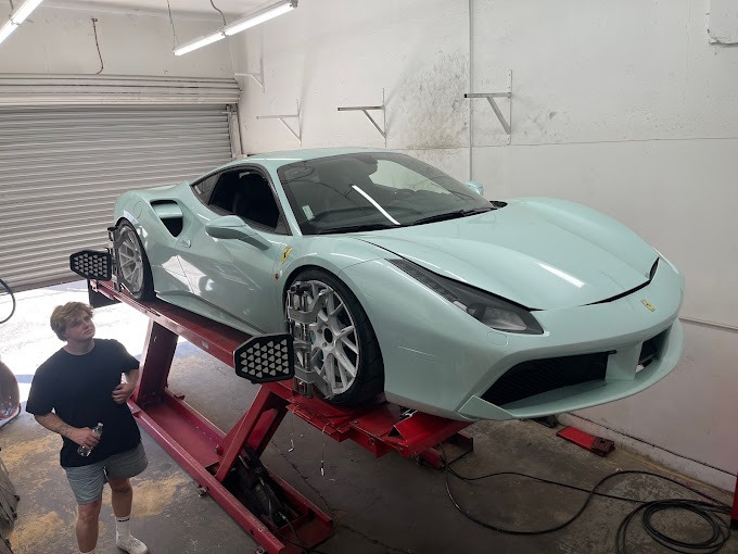 Wheel alignment lowered cars