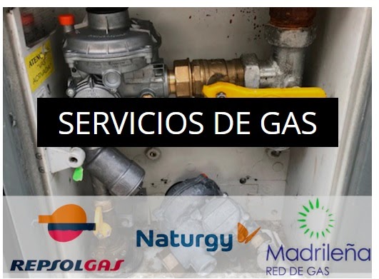 Servicios de gas