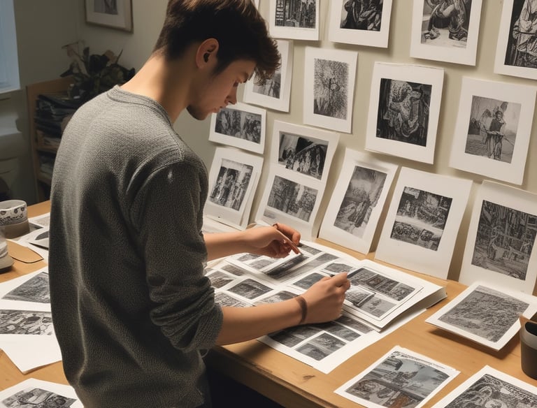 black blue and yellow textile