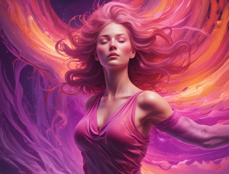 Close-up of a therapist gently applying pressure to a client's foot during a reflexology session.