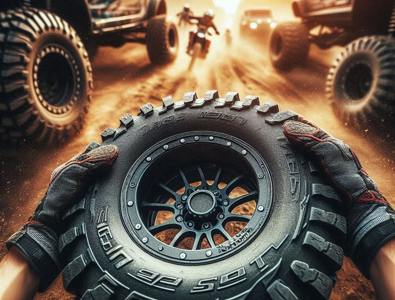 llantas all terrain terraceria y ATV