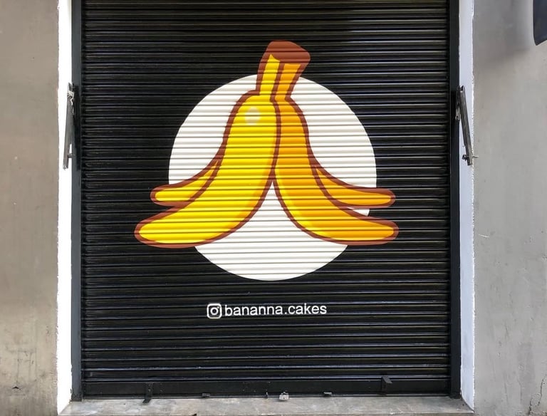 Mural para persiana
