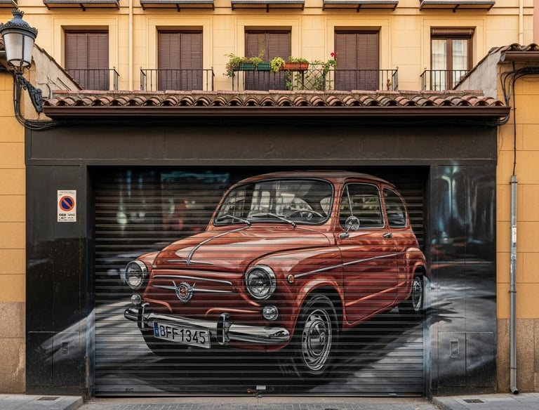 Mural para garage