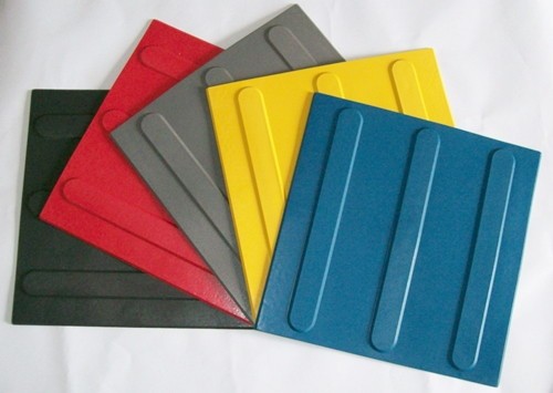 Piso Tátil amarelo pvc de várias cores