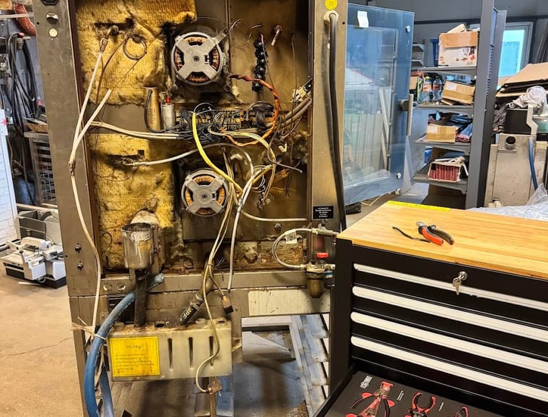 Reparatii cuptor Miwe