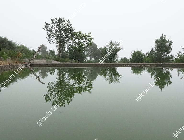 Bassin abreuvoir Sierre de Gredos Espagne