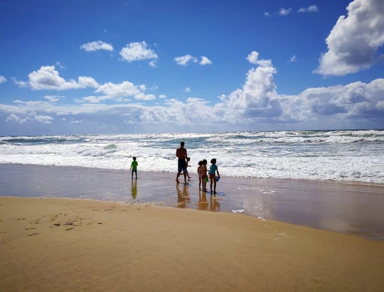 Photo d'un plage à proximité du Camping les chênes dans les Landes