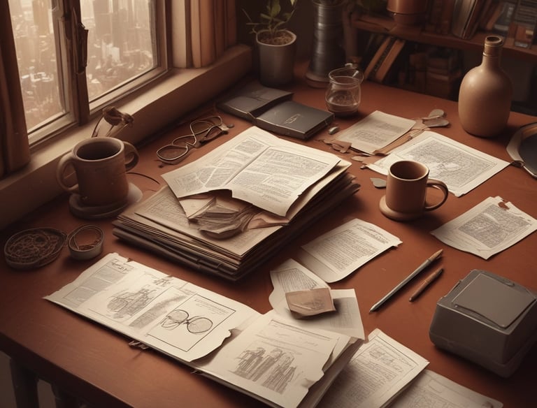 A professional consultation setting with a lawyer and client.