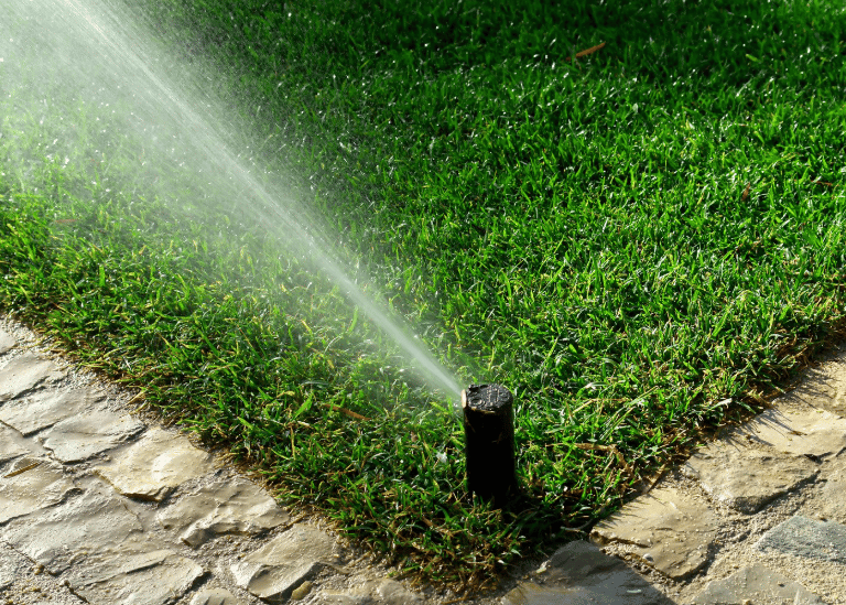 sprinkler system installation