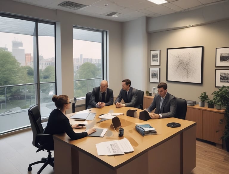 man writing on paper