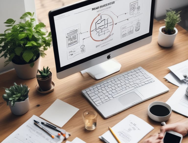 A vibrant graphic design showcasing creative elements.