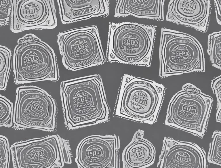 a man riding a skateboard down a street next to tall buildings