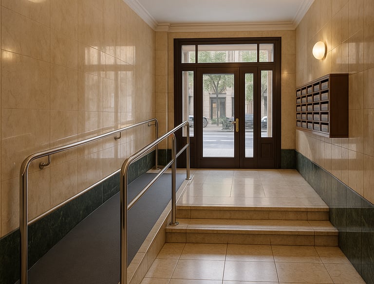 Rehabilitación de patios interiores en comunidades