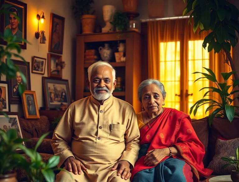 senior couples happy with thier savings