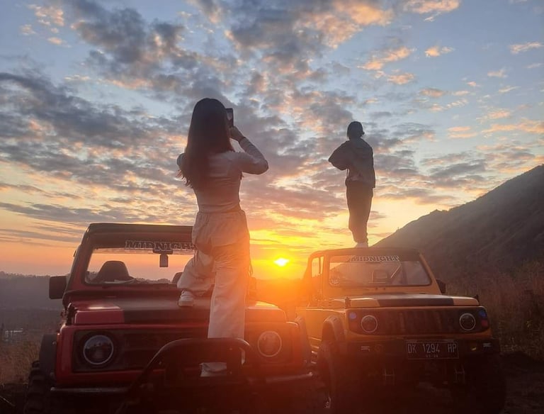 Sunrise jeep tour batur