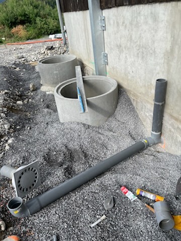 Cuve de récupération d'eau à Faverges