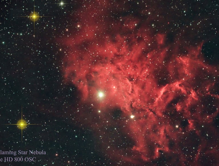 Flaming Star Nebula