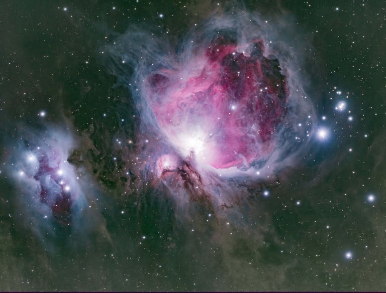 M42 Orion Nebula Most photographed part of the Sky