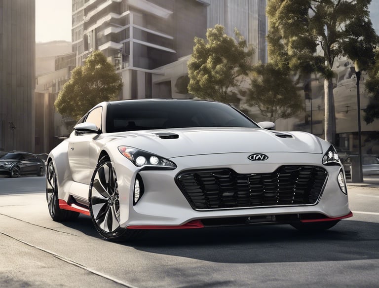 blue sedan on snow ground