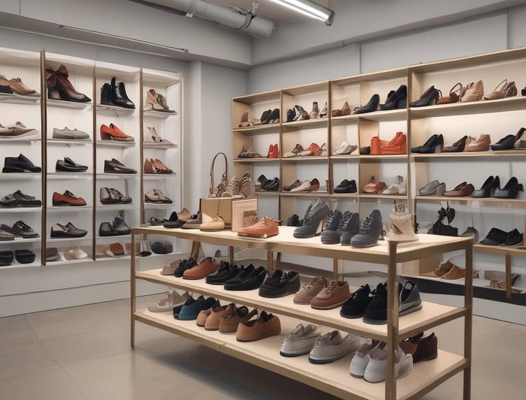 A stylish collection of women's clothing showcasing vibrant colors.