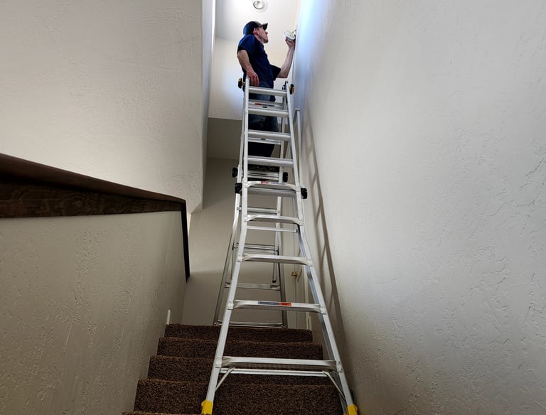 I will climb the ladder so you don't have to