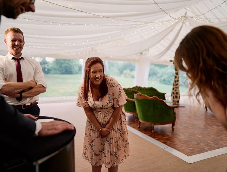 entertainment at wedding