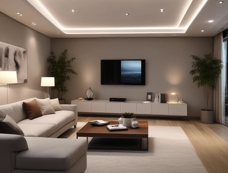 A close-up of a high-quality cine wall display.