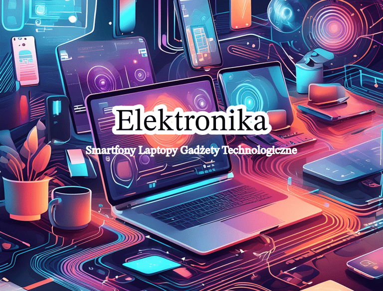 a laptop computer with electronic devices and electronic devices