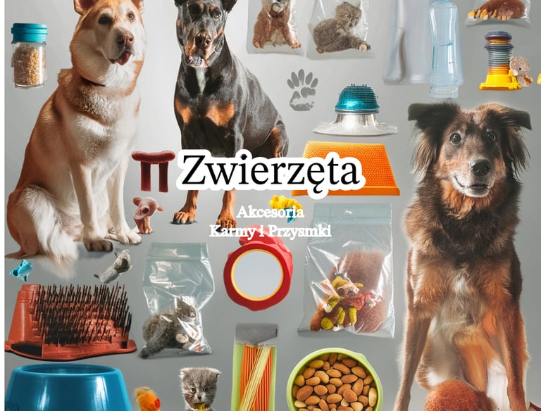 a dog sitting on a table with a dog and a cat