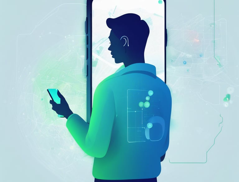 person holding Samsung Galaxy Android smartphone