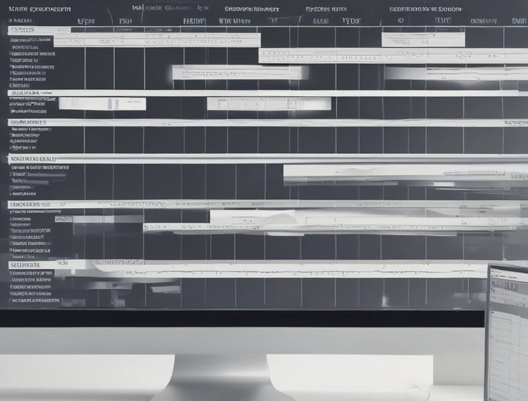 A calendar view showing project milestones and deadlines.