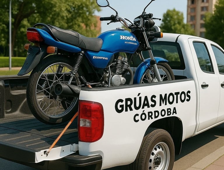 Gruas auxilio Motos