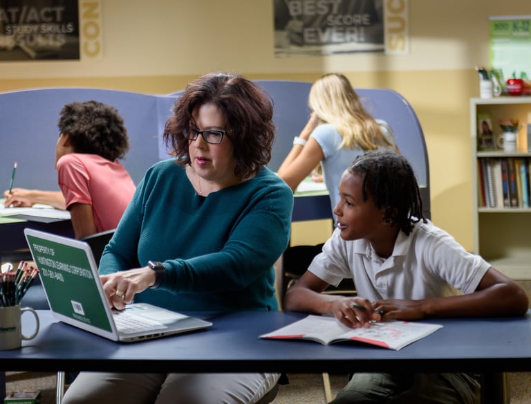Small group tutoring helps build academic inddependence and confidence for students in Elk Grove