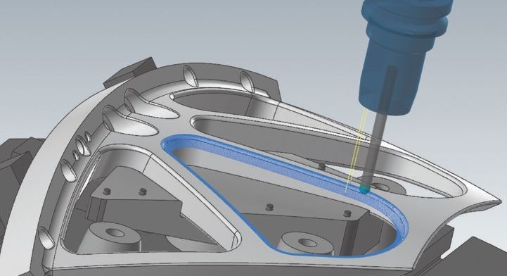Simulação para usinagem CNC através do CAD CAM da 8Bi Soluções