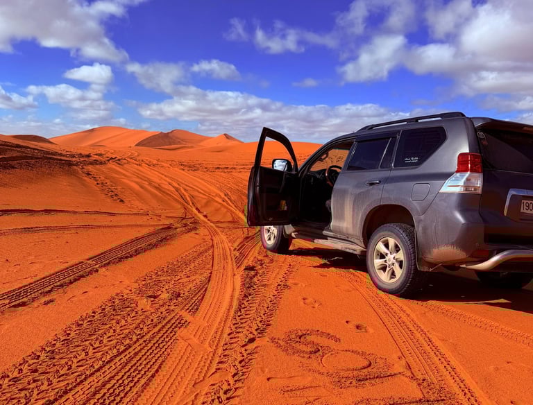 4 days desert tours from marrakech to merzouga