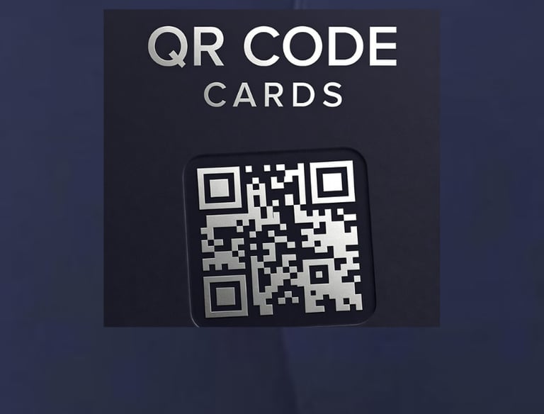 QR Code Cards send users to a specific directory or page