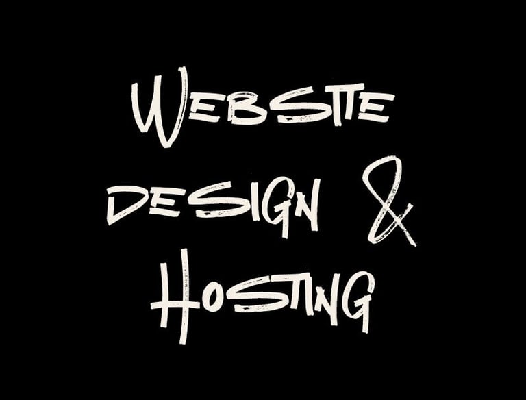 One year of web design and hosting