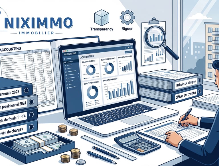 Tenue de votre comptabilité par le Cabinet Niximmo