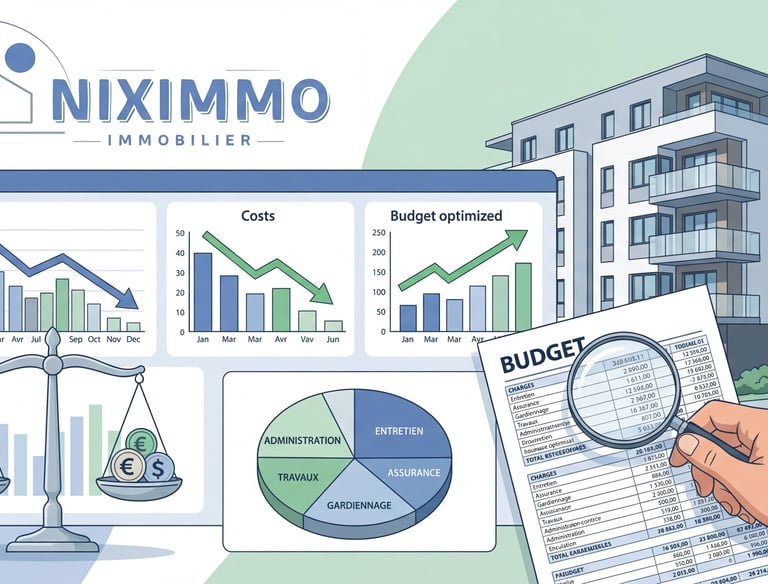 la maîtrise des charges de copropriété avec Niximmo