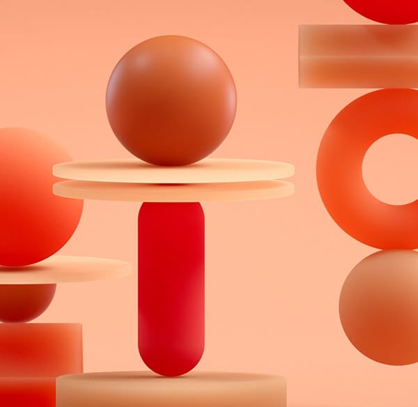 Identité visuelle Nova – formes modernes