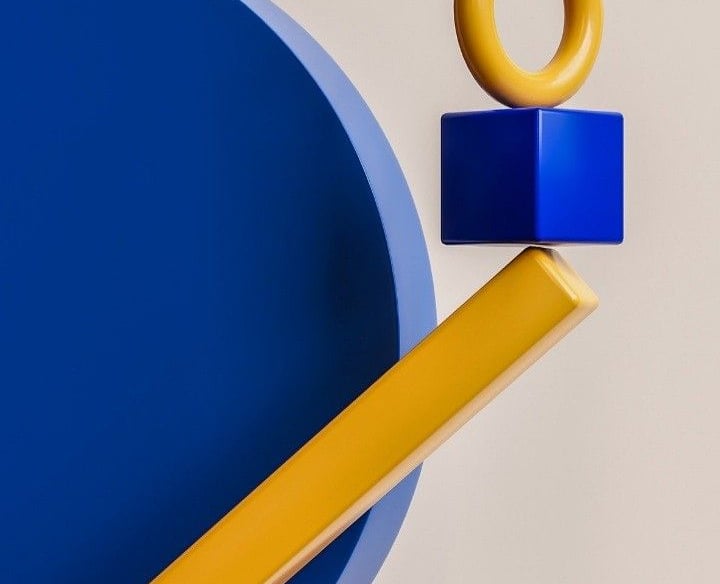 Identité visuelle Nova – formes modernes