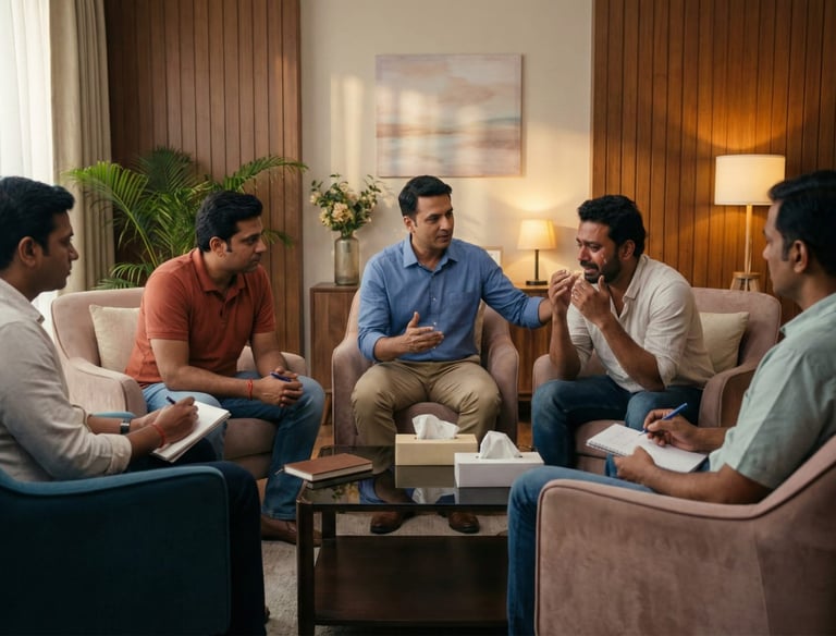 Individual and Group Counselling | Premium Rehab in Vadodara | Nasha Mukti Kendra in Vadodara Gujarat