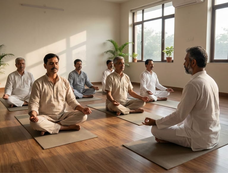Yoga, Meditation & Stress Management | Nasha Mukti Kendra in Vadodara | Nasha Mukti Kendra in Gujarat | Premium Rehab Gujarat