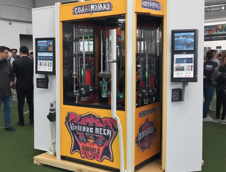 A lively scene of people playing basketball and foosball at a party.